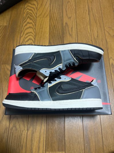 Nike Air Jordan 1 Low OG EX "Black and Smoke Grey"
