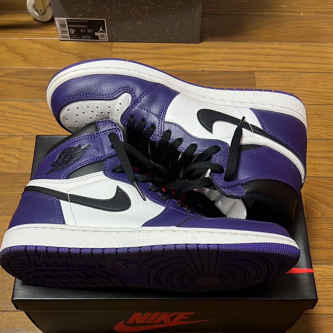 Nike Air Jordan 1 Retro High OG "Court Purple White/Black" (2020)   