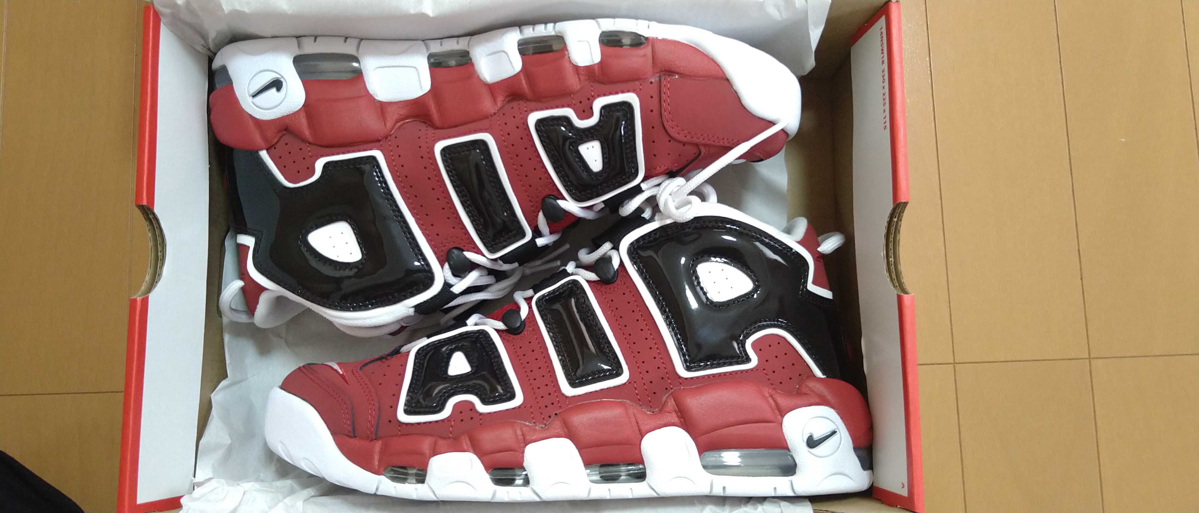 Nike Air More Uptempo ’96 "Black and Varsity Red" (2021) 