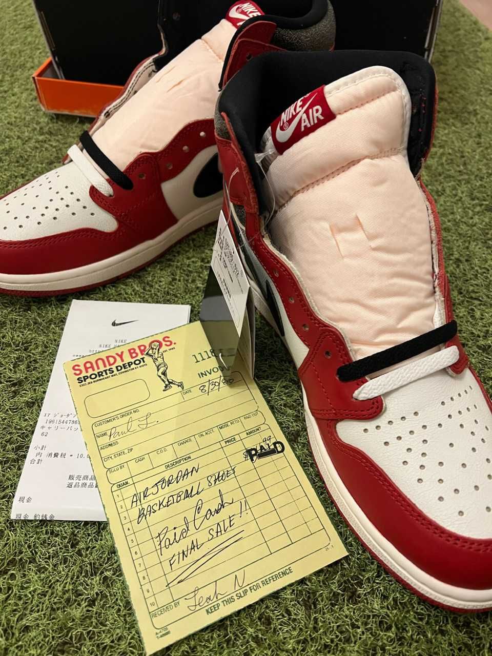 Nike Air Jordan 1 High OG "Lost & Found/Chicago"