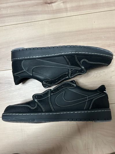 Travis Scott × Nike Air Jordan 1 Low OG SP "Black Phantom"