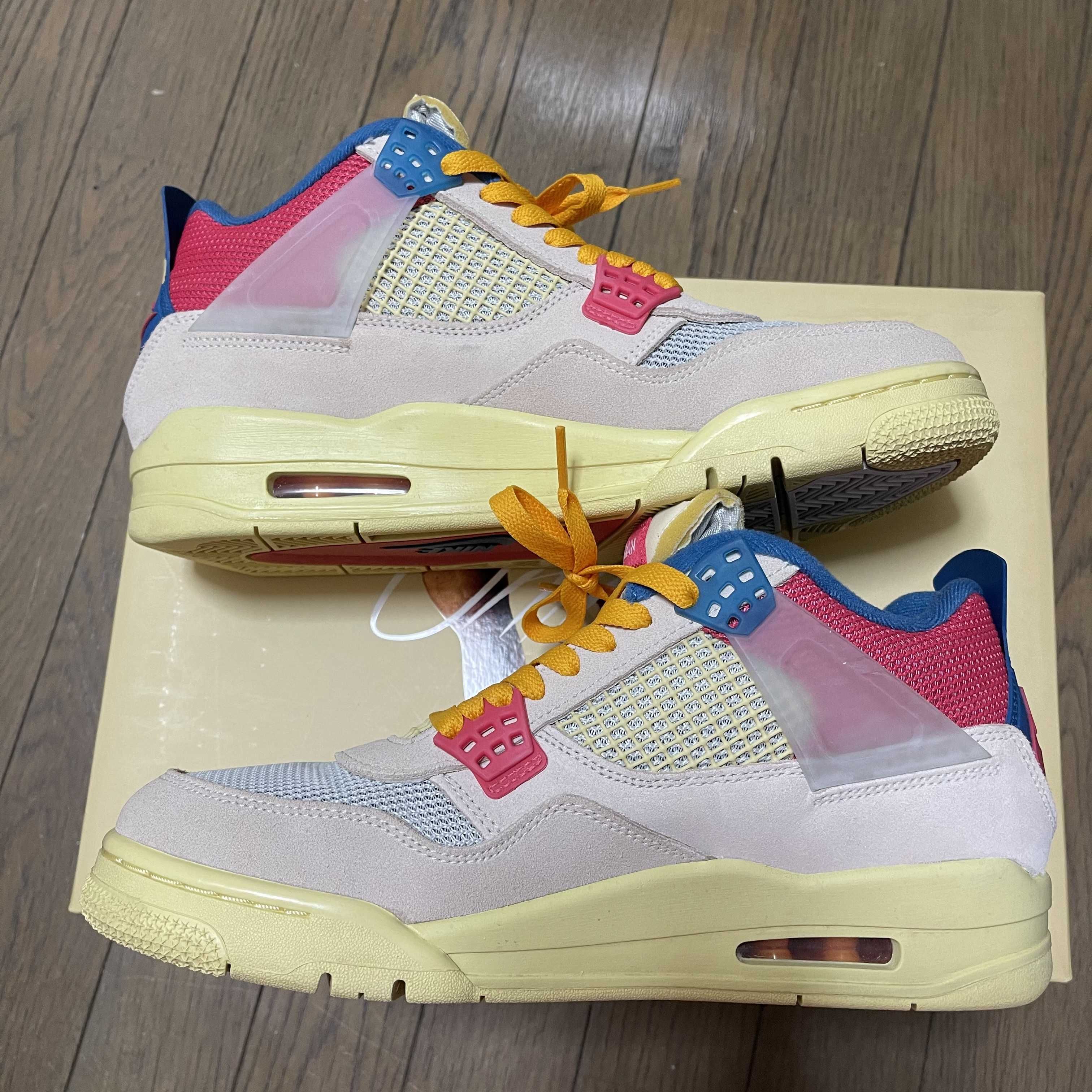 UNION × Nike Air Jordan 4 SP "Guava Ice/Light Fusion Red"