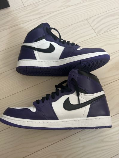 Nike Air Jordan 1 Retro High OG "Court Purple White/Black" (2020)
