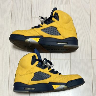 NIKE AIR JORDAN 5 "MICHIGAN"