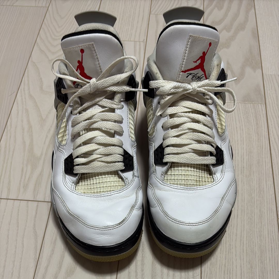 NIKE GOLF AIR JORDAN 4 "WHITE CEMENT"