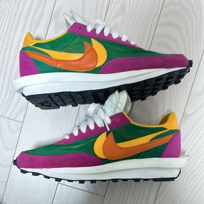 sacai × NIKE LDV WAFFLE "PINE GREEN"