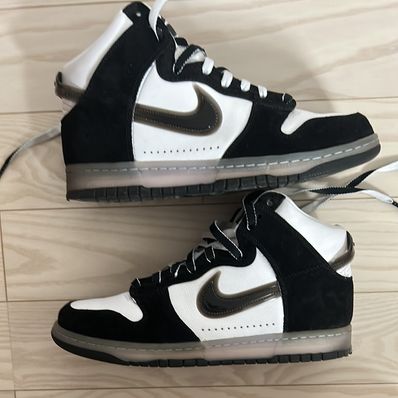 SLAM JAM x NIKE DUNK HIGH "WHITE/CLEAR BLACK"