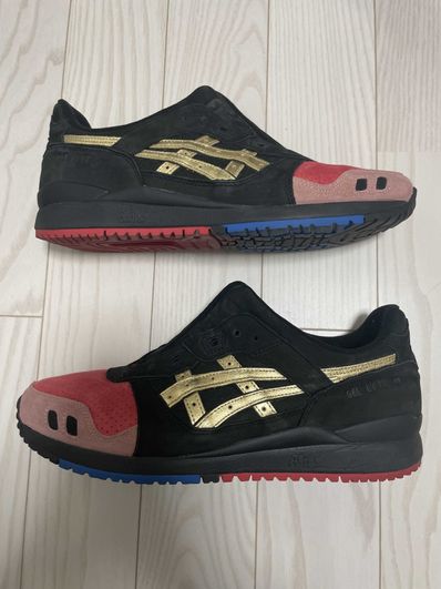 Ronnie Fieg × Asics Gel-Lyte III Tokyo Trio 252.1 "Black/Gold"