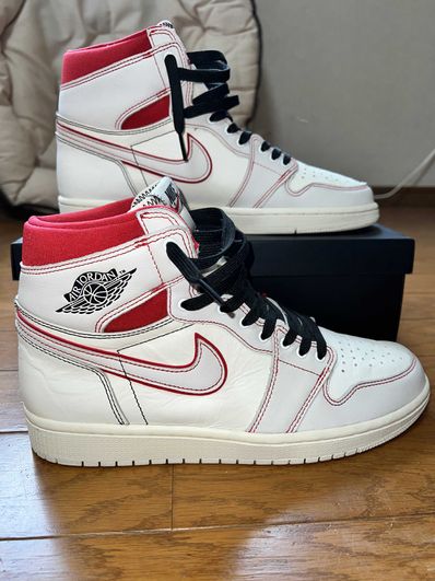 Nike Air Jordan 1 Retro High OG "Sail/University Red"