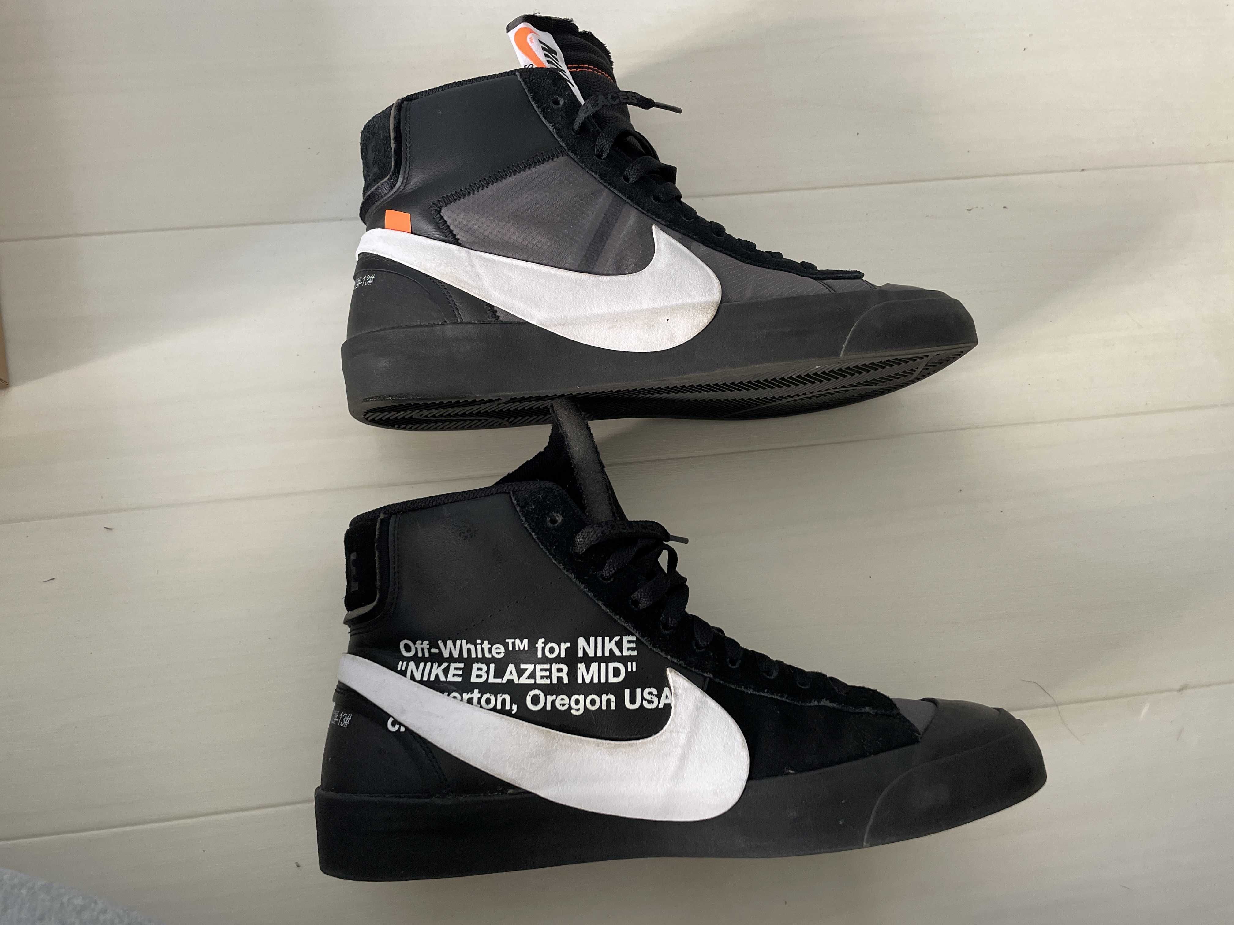 Off-White × Nike Blazer Studio Mid "Grim Reaper"