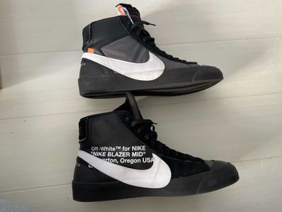 Off-White × Nike Blazer Studio Mid "Grim Reaper"