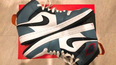 FACETASM × Nike Air Jordan 1 Mid "White/Navy"