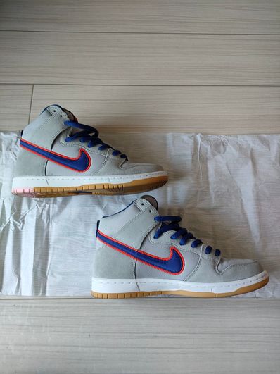 Nike SB Dunk High "Rush Blue and Team Orange/New York Mets"