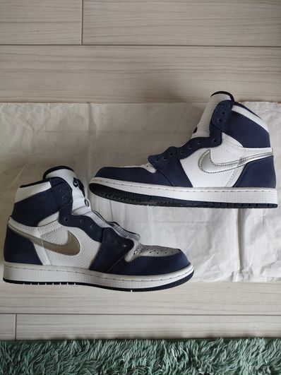 Nike Air Jordan 1 High OG CO.JP "White/Midnight Navy" (2020)(ブリーフケースなし)