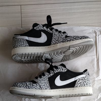 Nike Air Jordan 1 Retro Low OG "Black Cement"