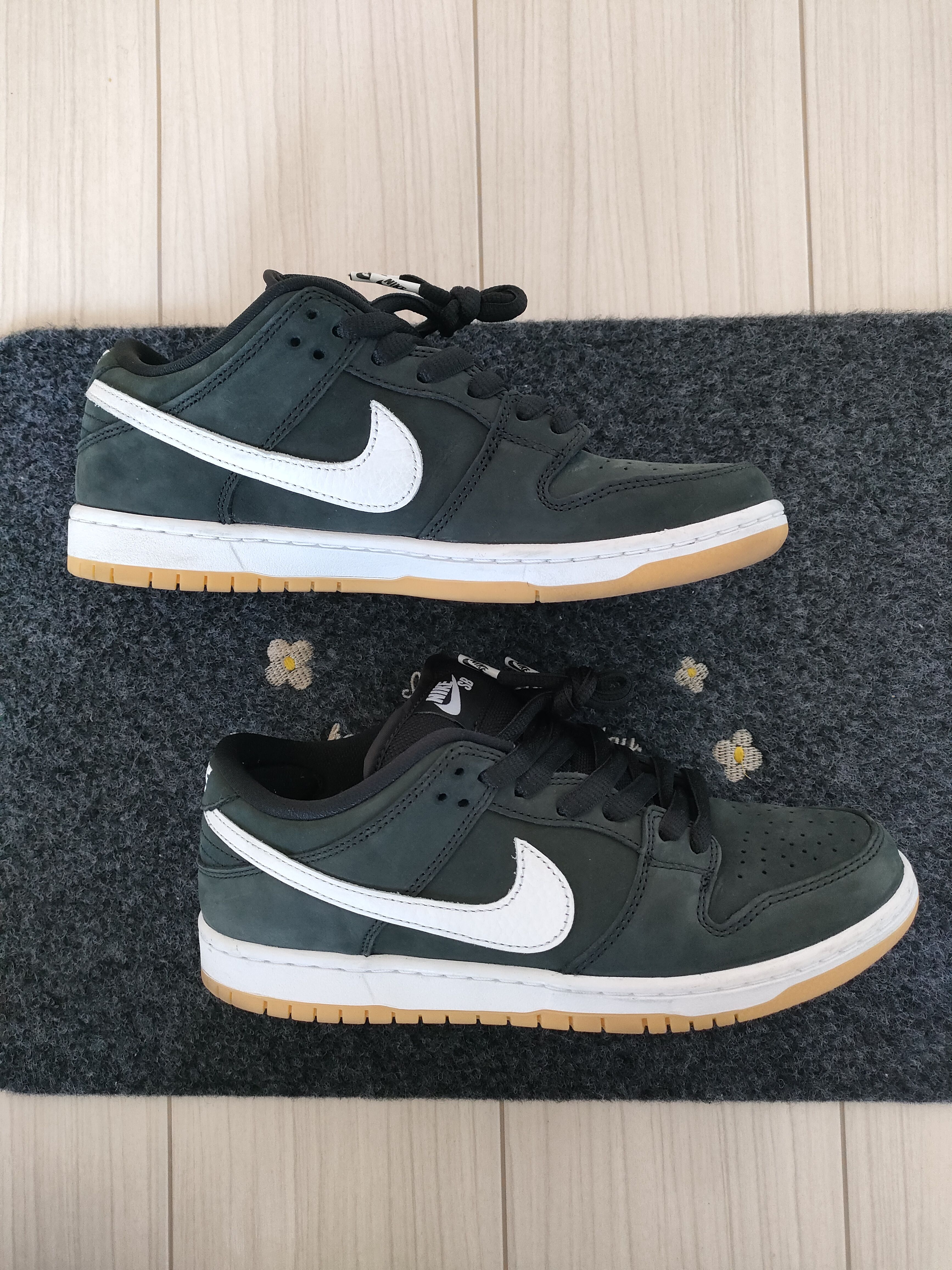 Nike SB Dunk Low Pro "Black/WhiteBlack-Gum Light Brown"