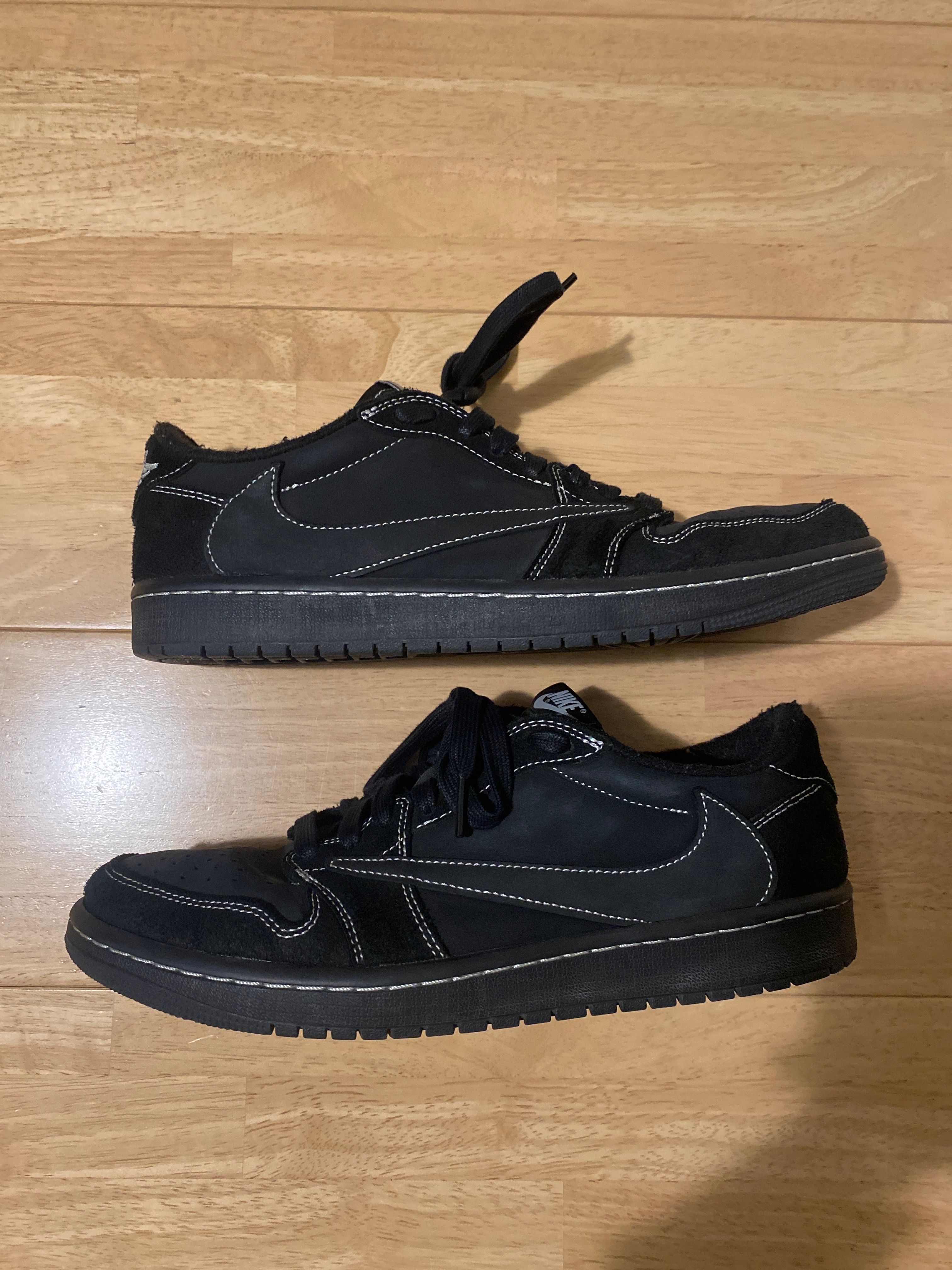 Travis Scott × Nike Air Jordan 1 Low OG SP "Black Phantom"