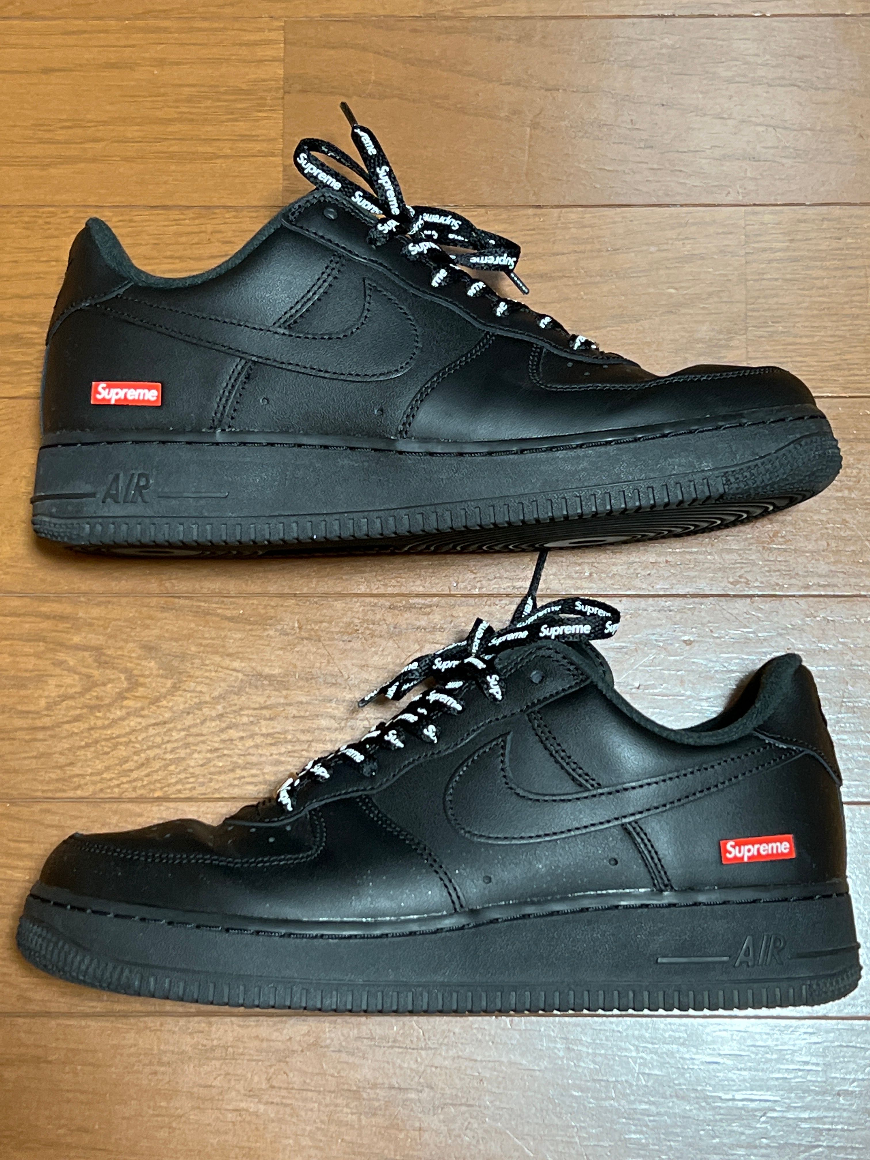 Supreme × Nike Air Force 1 Low "Black"