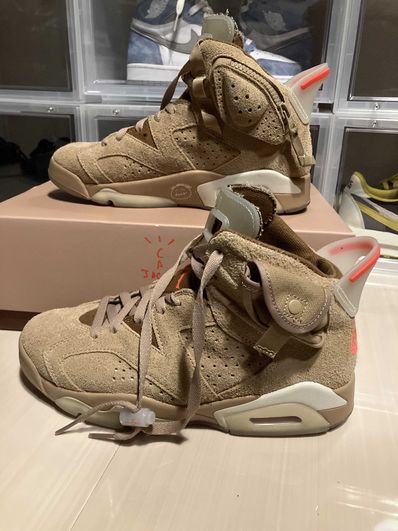 Travis Scott × Nike Air Jordan 6 "British Khaki"