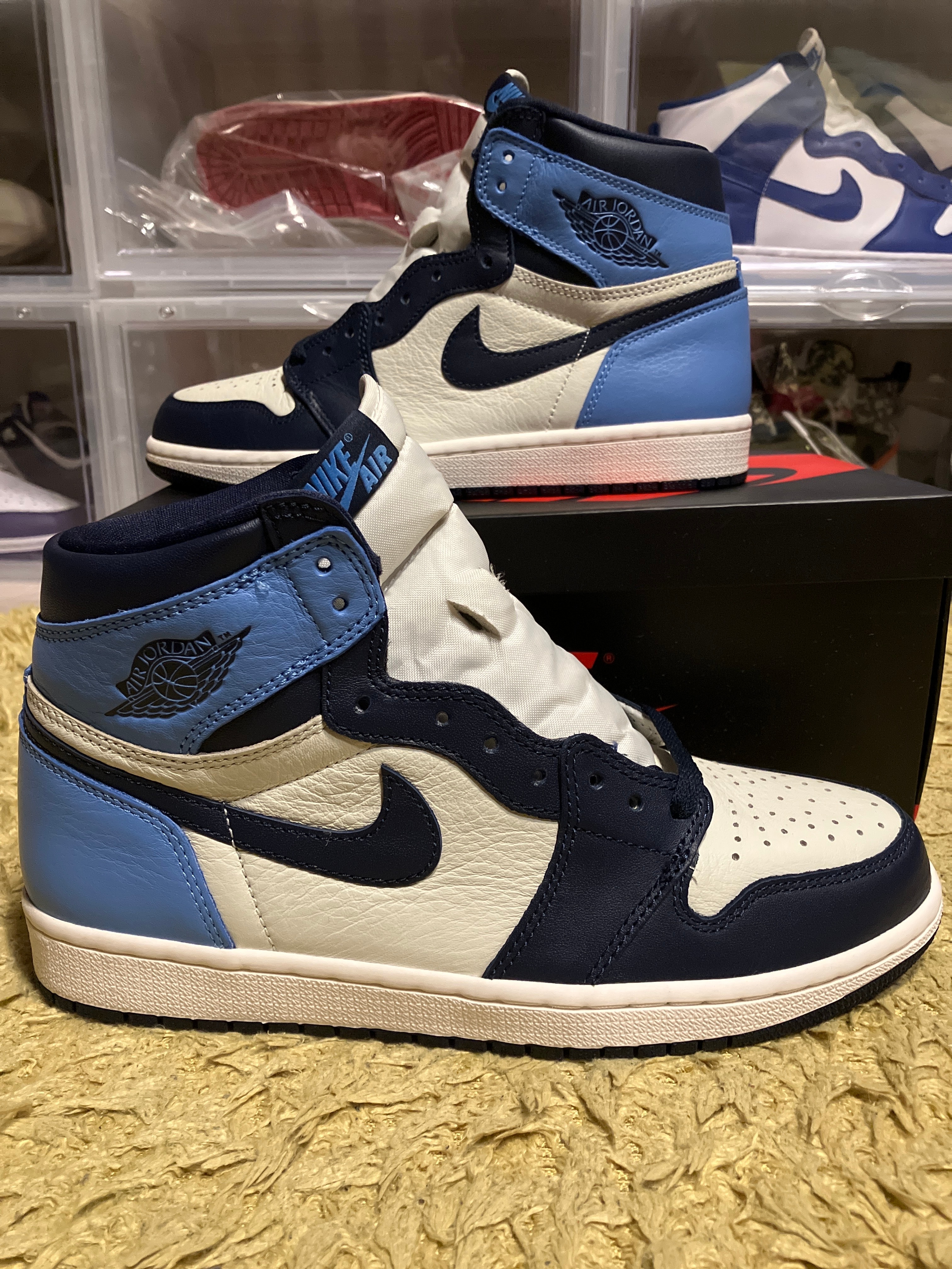 Nike Air Jordan 1 Retro High OG "Obsidian/University Blue"