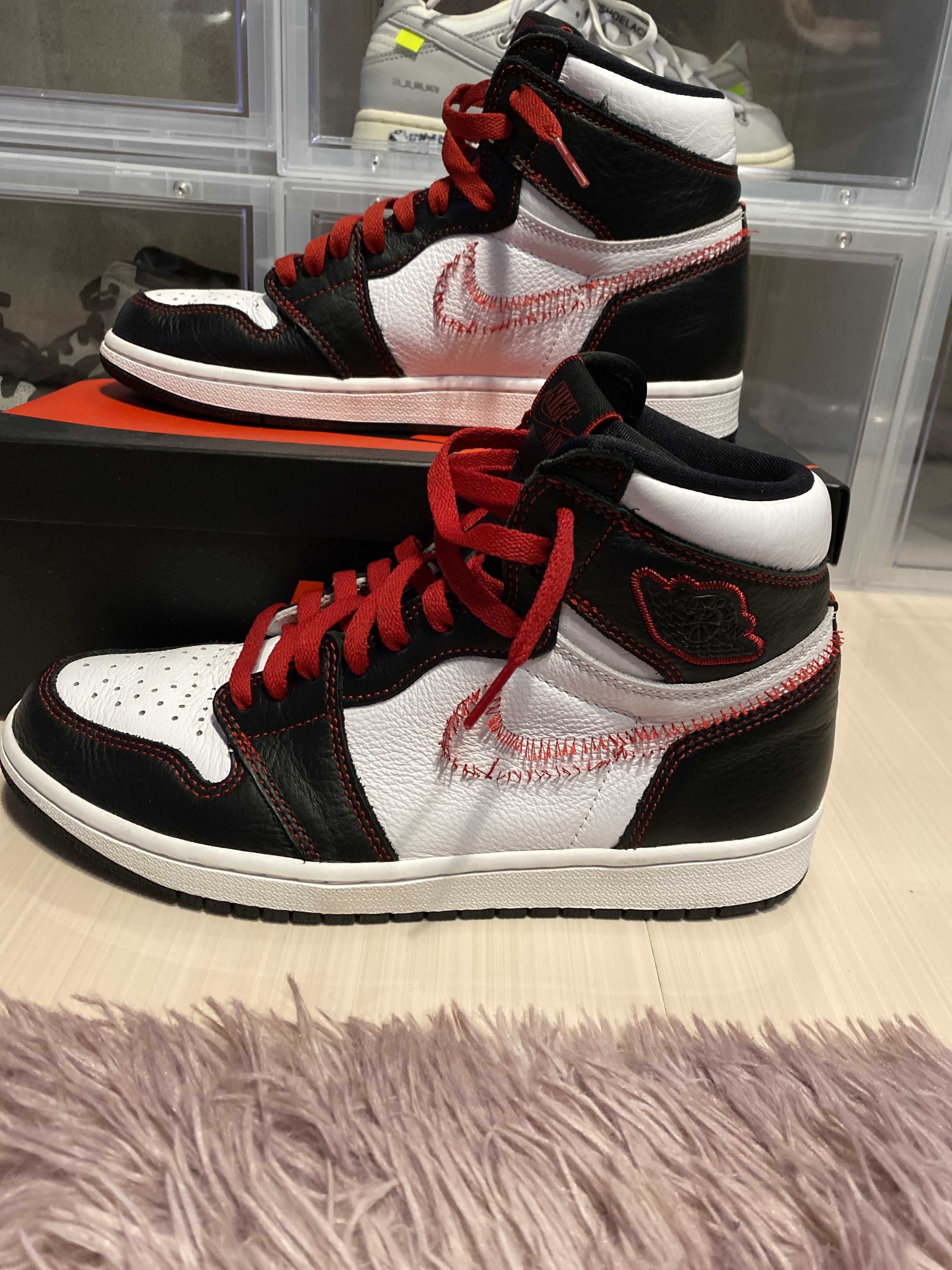 Nike Air Jordan 1 High OG Defiant "Black/Yellow/Gym Red"    