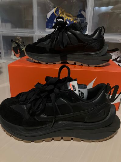 sacai × Nike VaporWaffle "Black Gum"