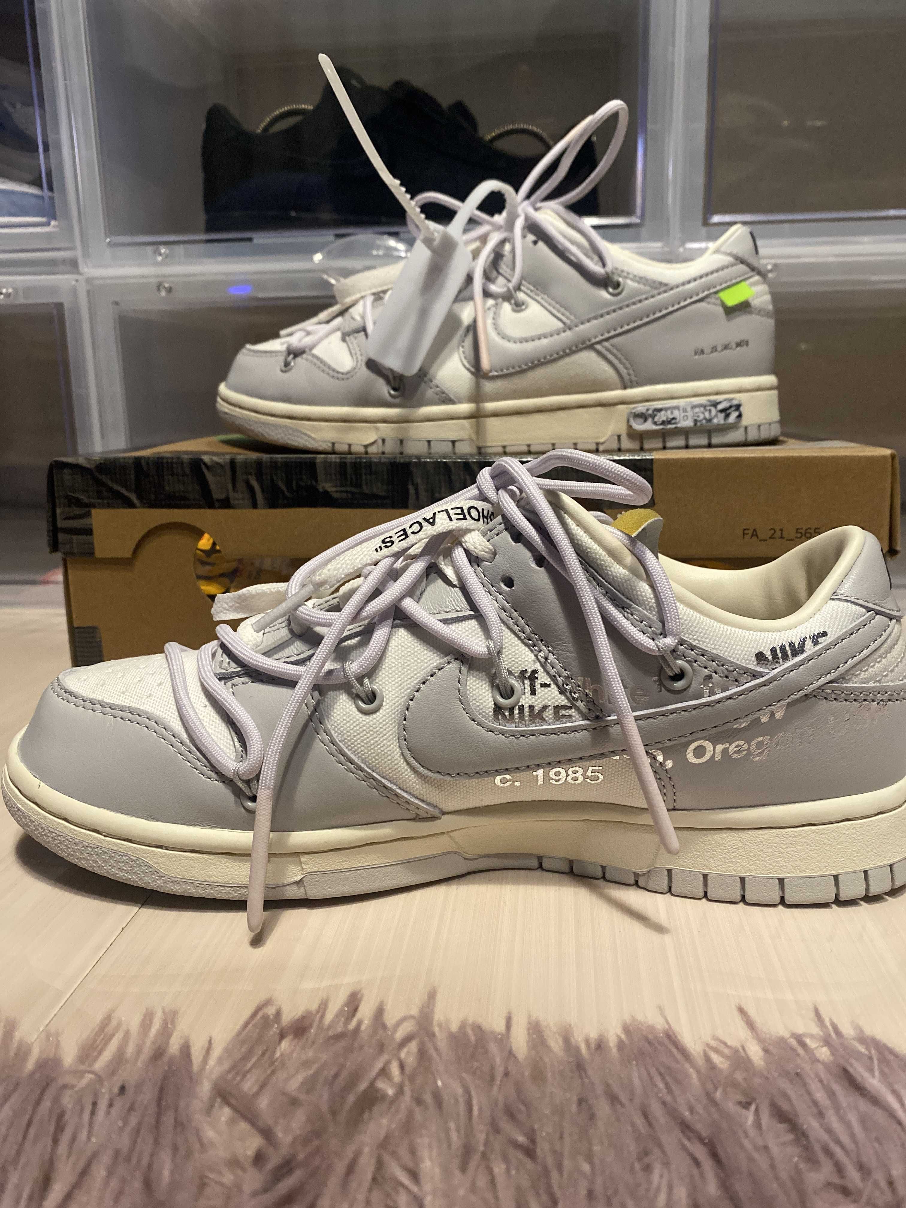 Off-White × Nike Dunk Low 1 of 50 "Lot.49"