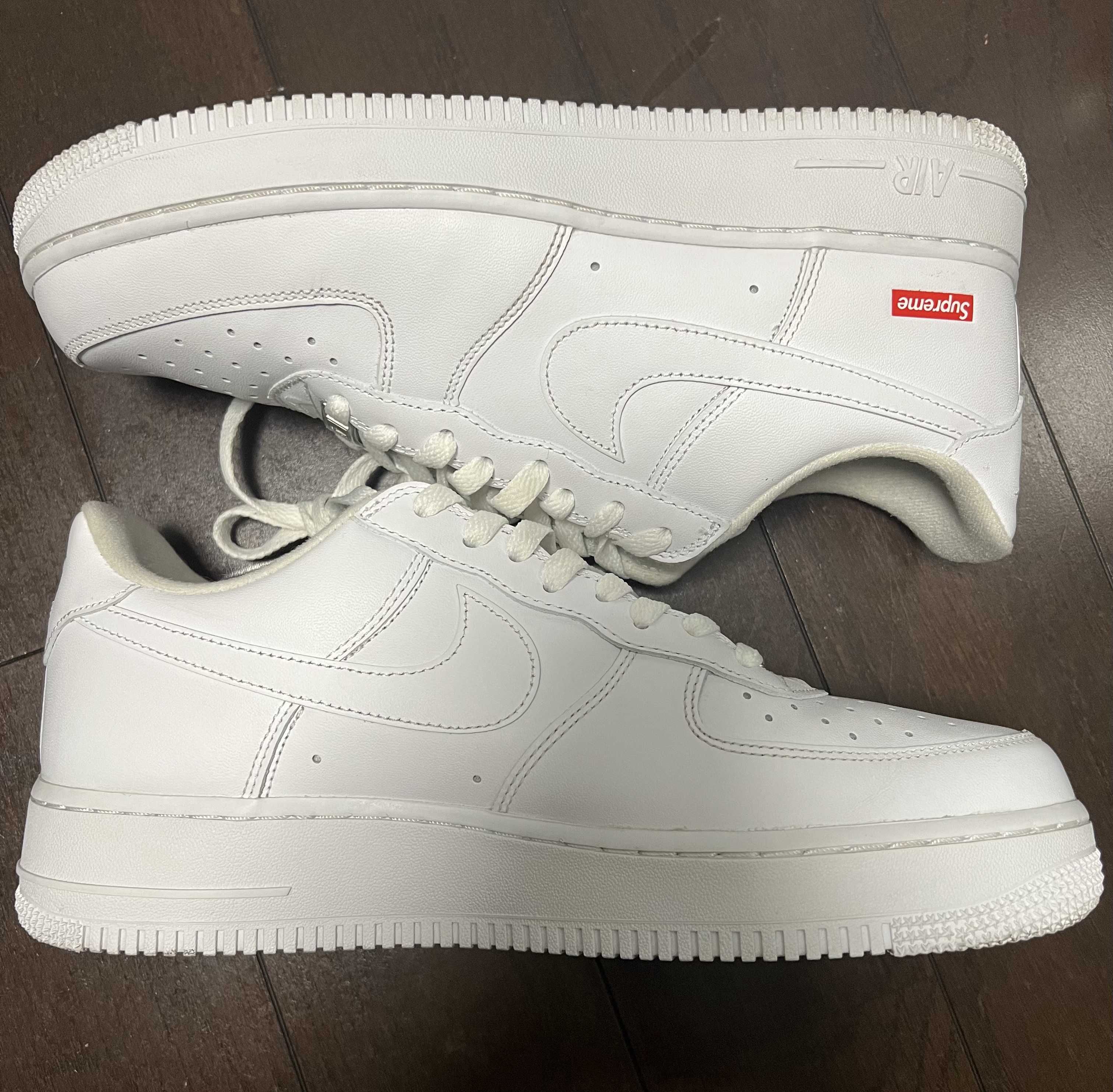 Supreme × Nike Air Force 1 Low "White"