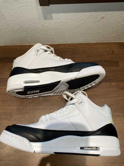 Fragment × Nike Air Jordan 3 "White/Black"