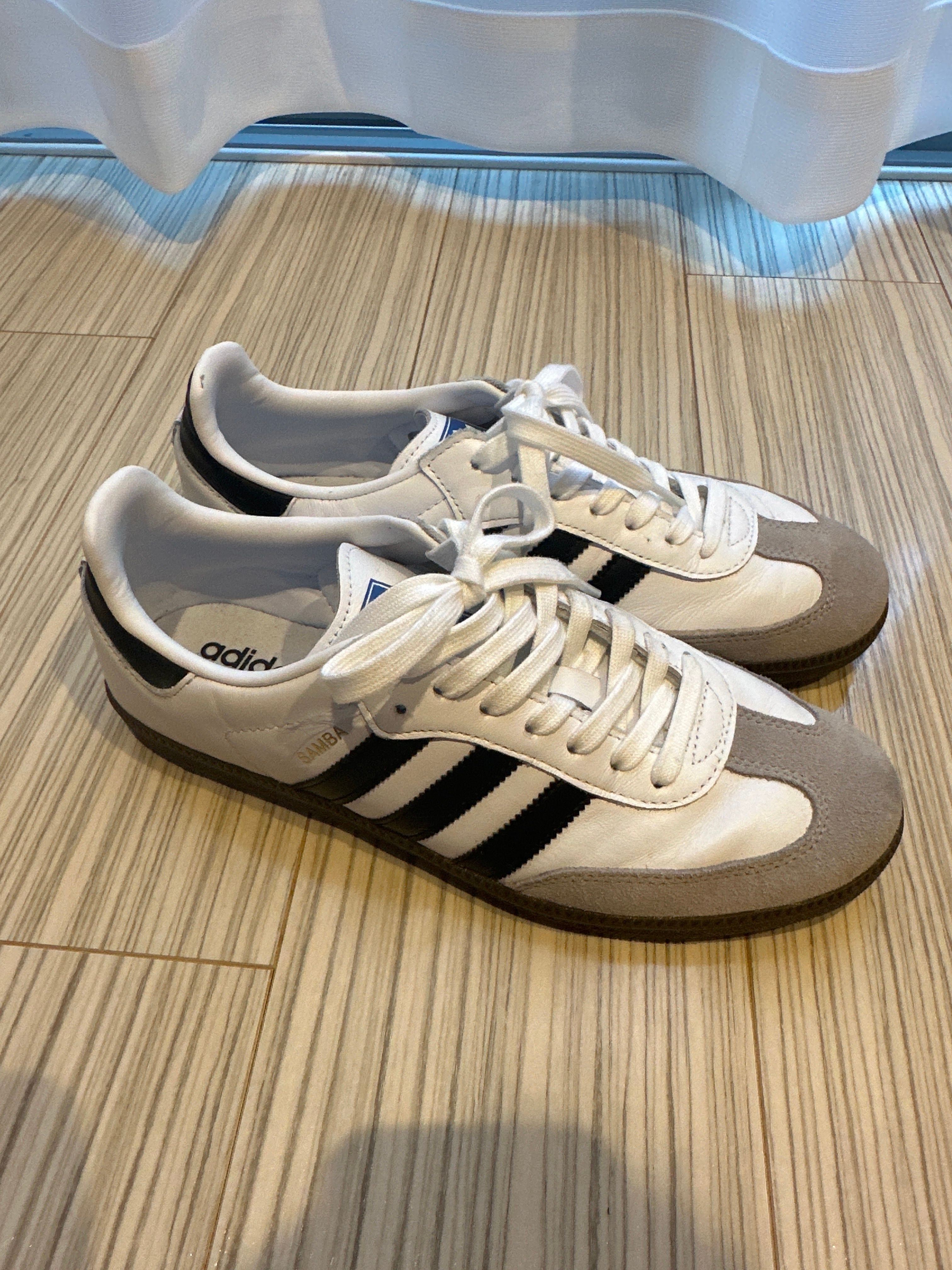 adidas Samba OG "Cloud White/Core Black/Clear Granite"