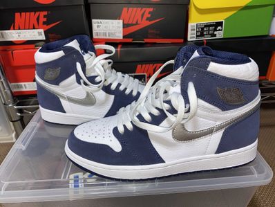 Nike Air Jordan 1 High OG CO.JP "White/Midnight Navy" (2020)(ブリーフケースなし)