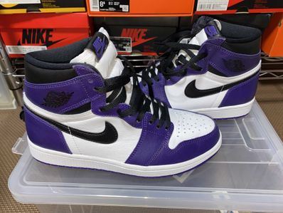 Nike Air Jordan 1 Retro High OG "Court Purple White/Black" (2020)