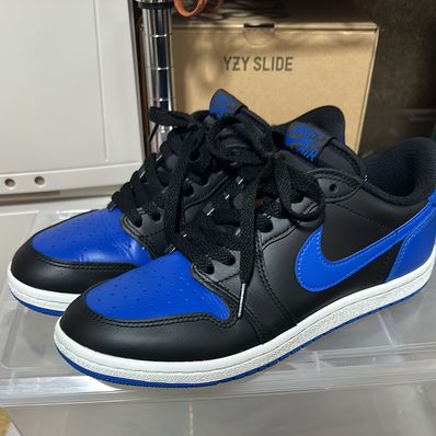 Nike Air Jordan 1 Low '85 "Black and Royal Blue"