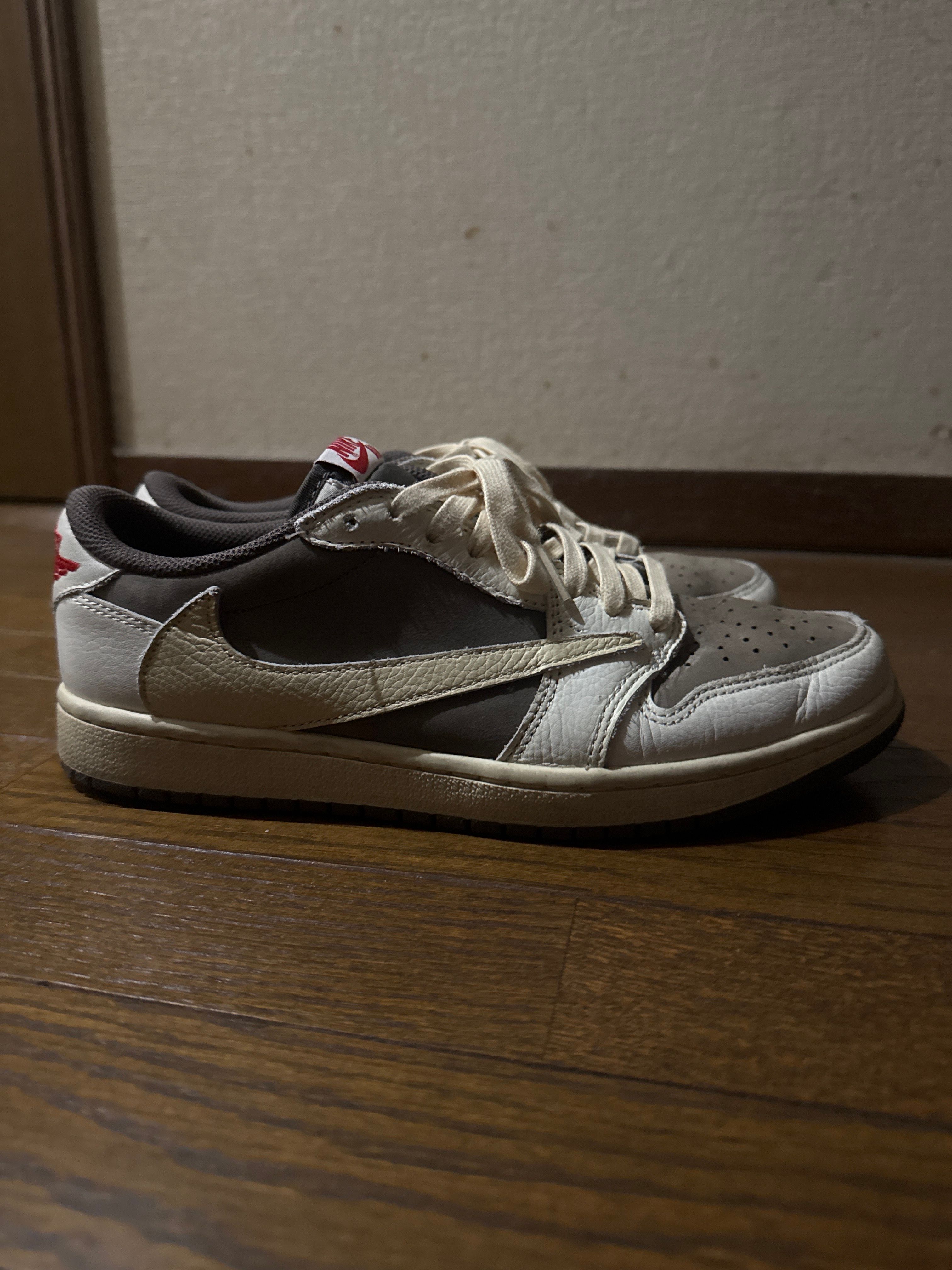 Travis Scott × Nike Air Jordan 1 Low OG SP "Reverse Mocha/Sail and Ridgerock"