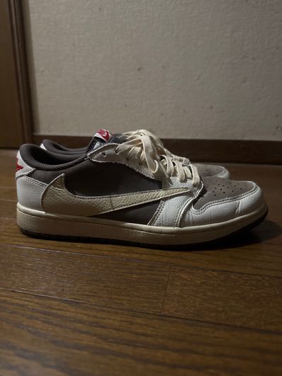 Travis Scott × Nike Air Jordan 1 Low OG SP "Reverse Mocha/Sail and Ridgerock"