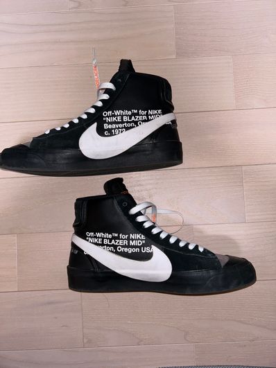 Off-White × Nike Blazer Studio Mid "Grim Reaper"