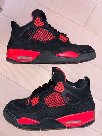 Nike Air Jordan 4 "Red Thunder/Crimson"
