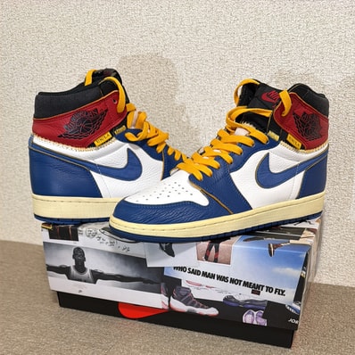 UNION × Nike Air Jordan 1 Retro High OG NRG "Storm Blue/Varsity Red"