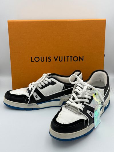 LOUIS VUITTON TRAINER LINE SNEAKER "BLACK BLUE"