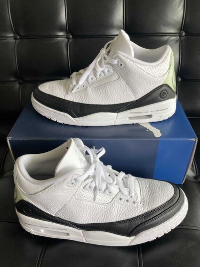 Fragment × Nike Air Jordan 3 "White/Black"
