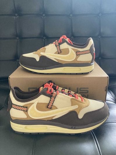 Travis Scott × Nike Air Max 1 "CACT.US Brown"