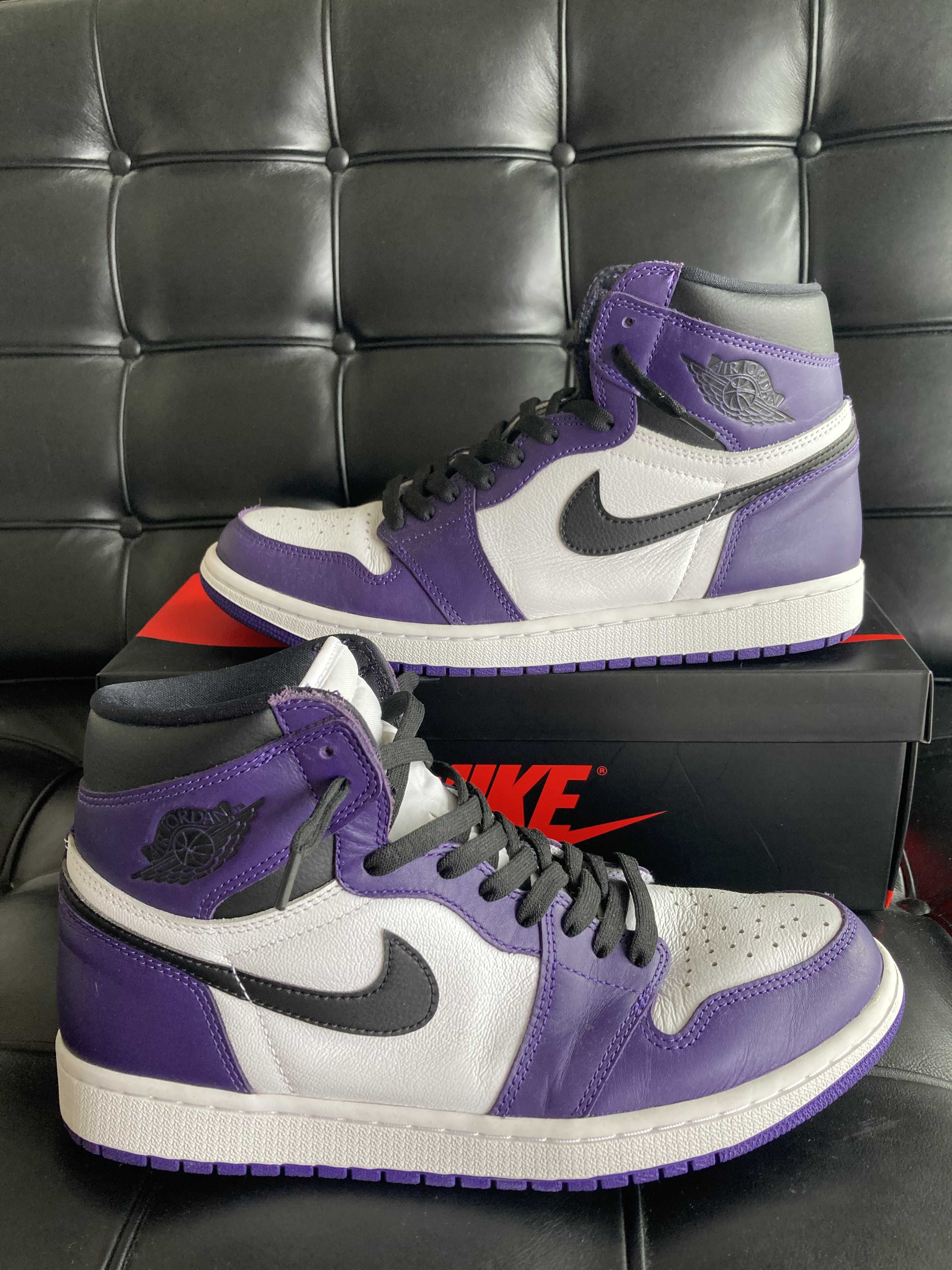 Nike Air Jordan 1 Retro High OG "Court Purple White/Black" (2020)   
