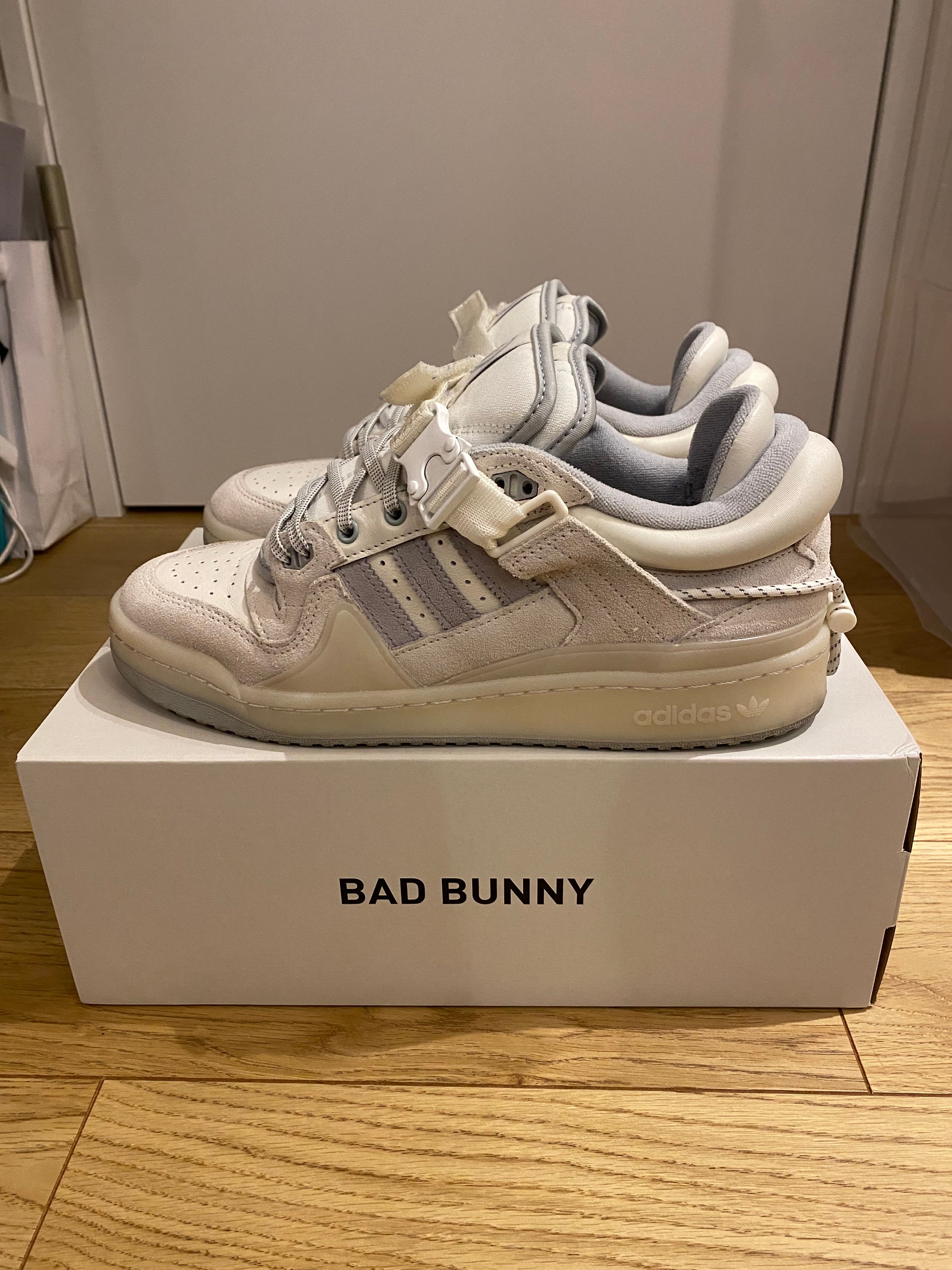 Bad Bunny × adidas Forum Low "White Bunny"