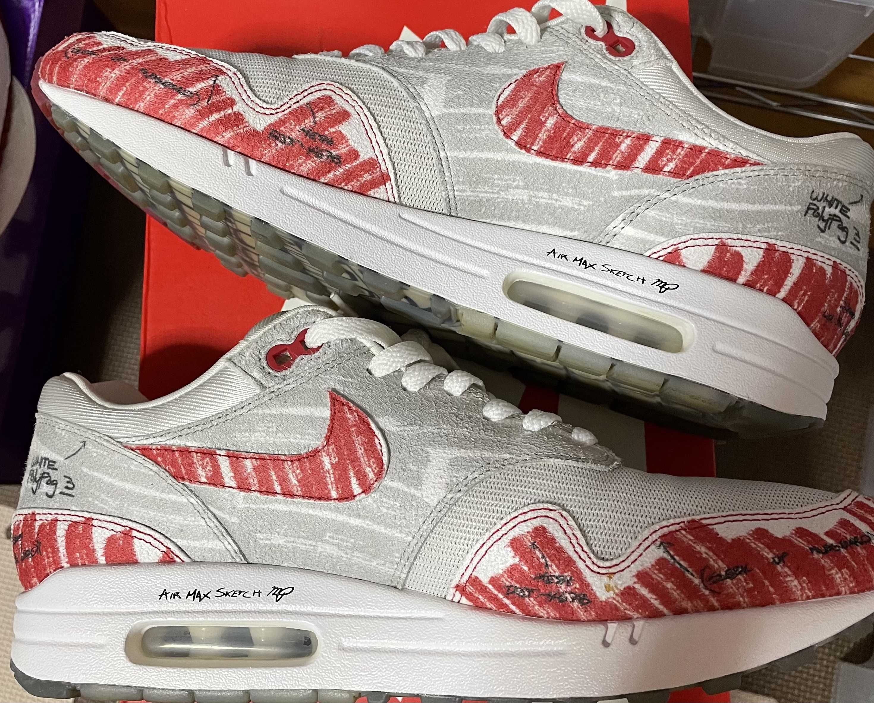 Nike Air Max 1 "Tinker Hatfield Sketch"