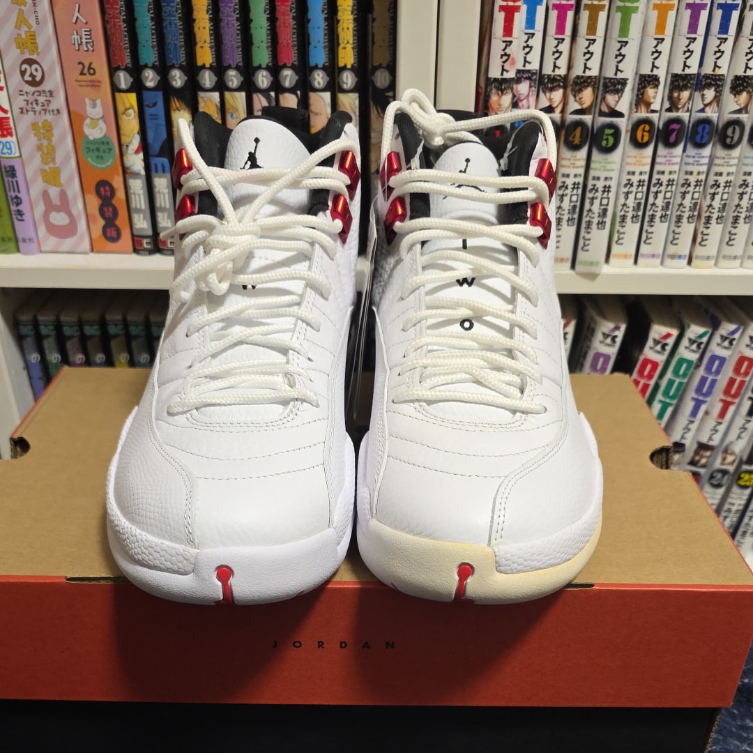 Nike Air Jordan 12 Retro "Black/White/University Red"