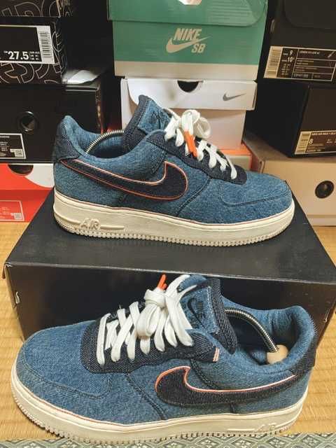 3×1 × Nike Air Force 1 Low Denim Pack "Indigo"