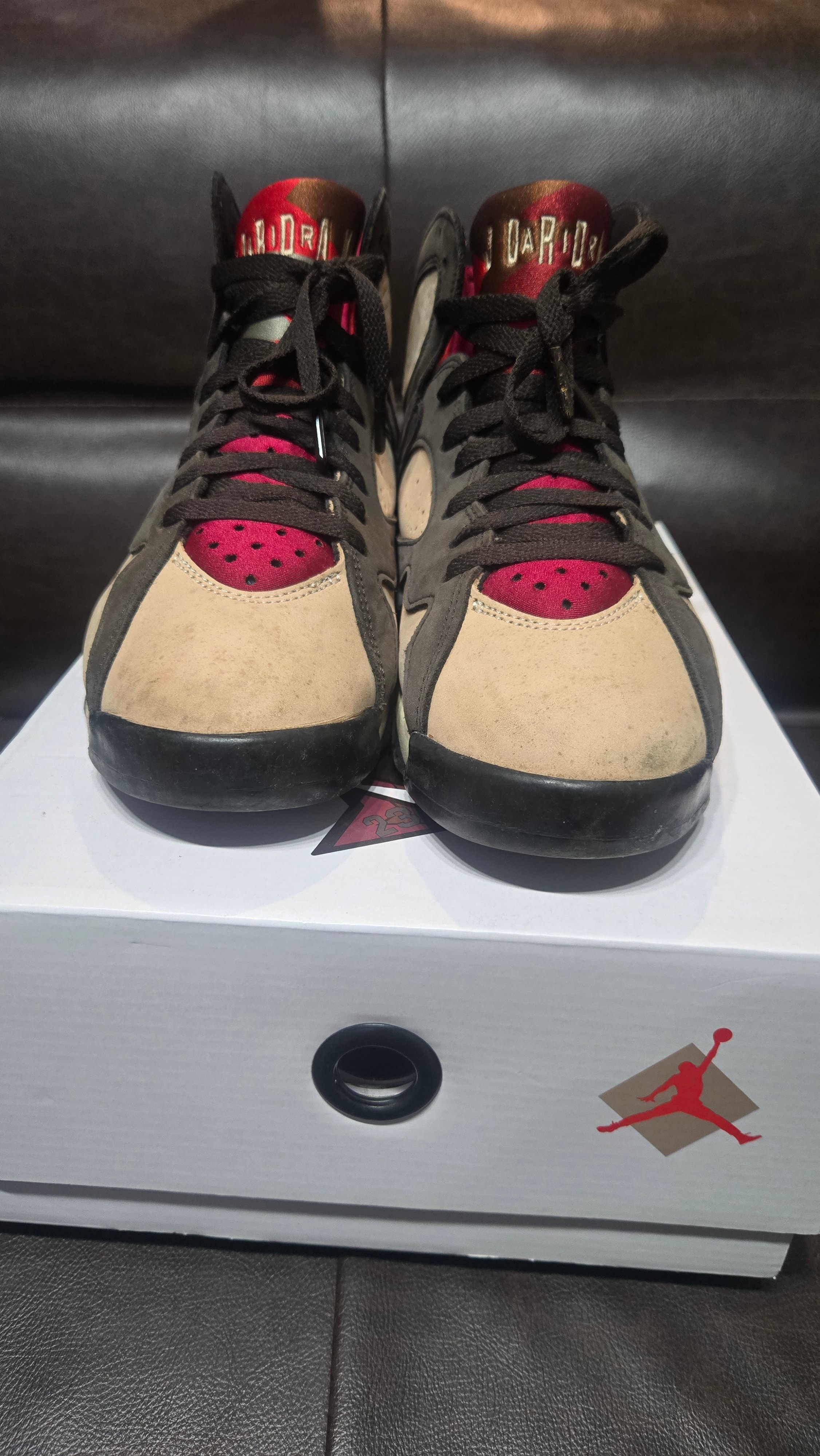 Patta × Nike Air Jordan 7 OG "Brown"