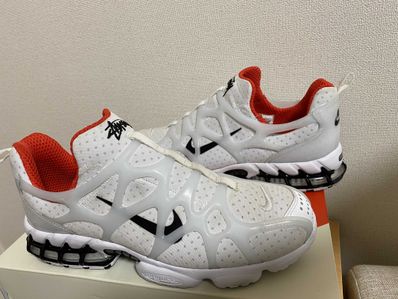 Stussy × Nike Air Zoom Kukini "White/Red"