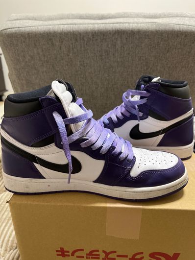 Nike Air Jordan 1 Retro High OG "Court Purple White/Black" (2020)