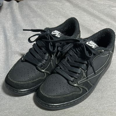 Travis Scott × Nike Air Jordan 1 Low OG SP "Black Phantom"